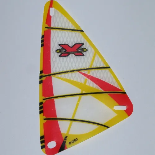 Sail, Windsurfer, 9 x 15 Triangle, with Extreme Team Logo Print