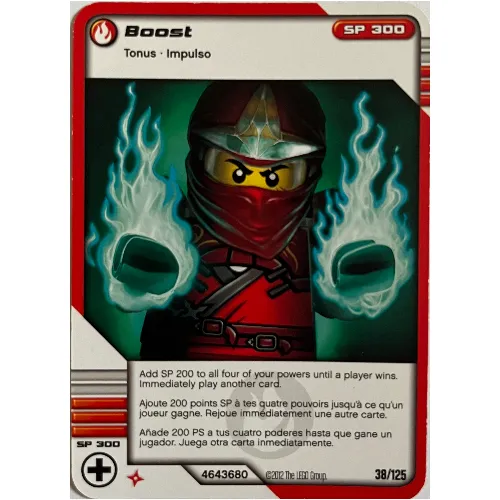 Trading Card, Ninjago Deck #2: 38 - Boost - North American Version