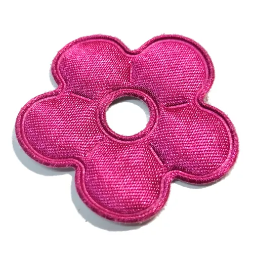 Clikits Icon Accent, Flower Puffy 5 x 5 with Aqua Back