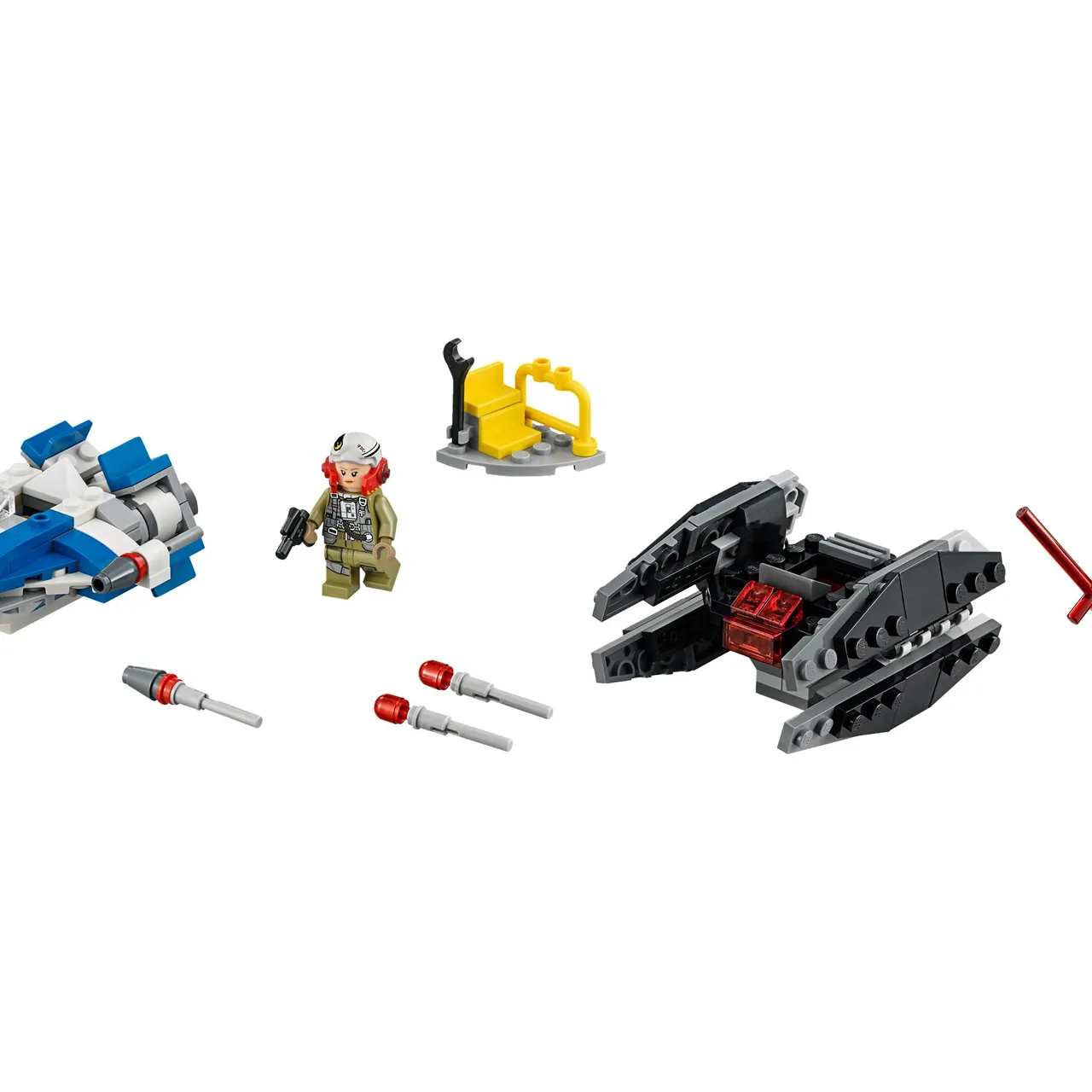 A-Wing vs. TIE Silencer Microfighters