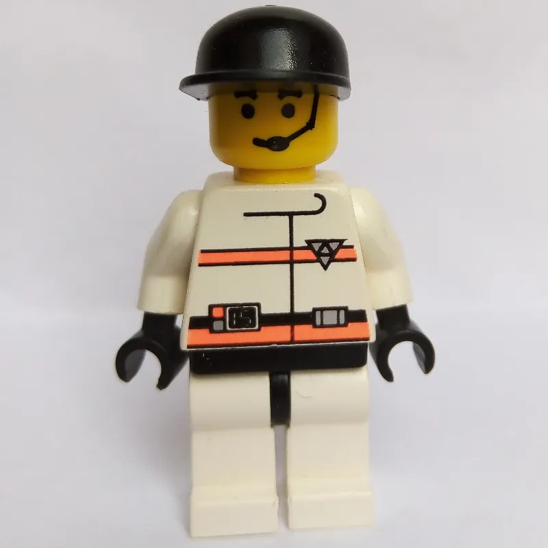 Res-Q Man, Black Cap, Headset