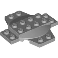 Plate Special 6 x 6 x 2/3 Cross with Dome