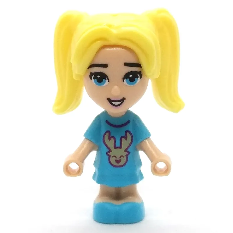 Stephanie - Microdoll, Medium Azure Dress