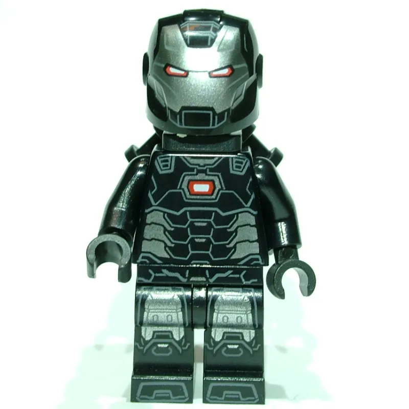 War Machine, Black Outfit with Neck Bracket