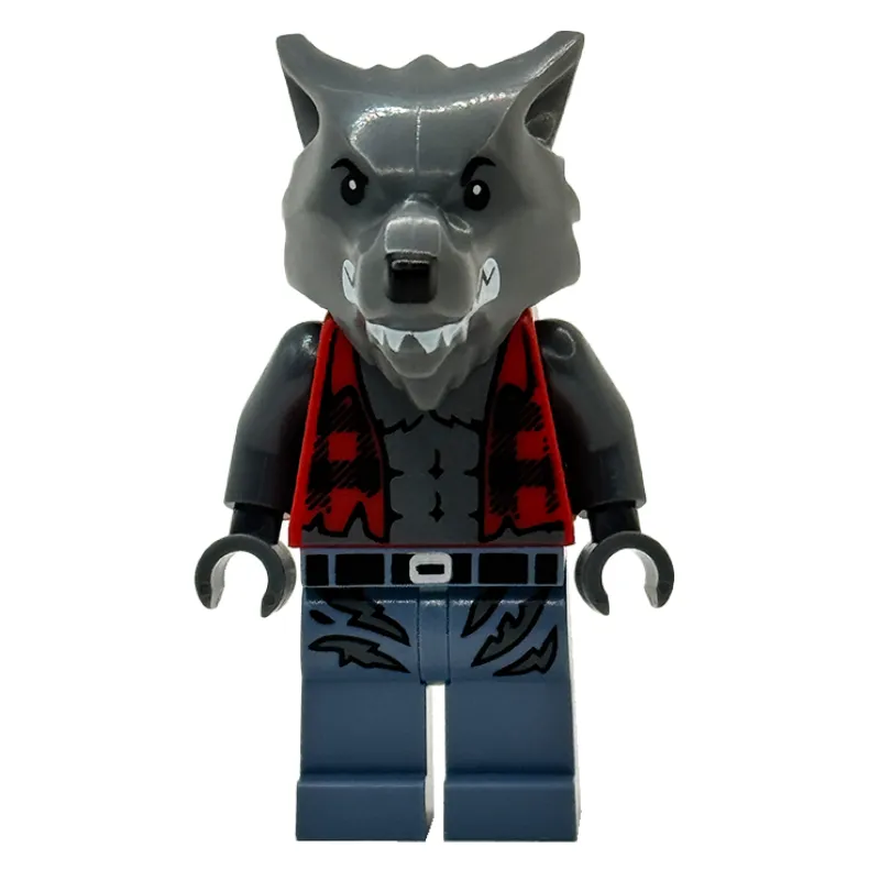 Werewolf, Torn Red Flannel Site, Sand Blue Legs
