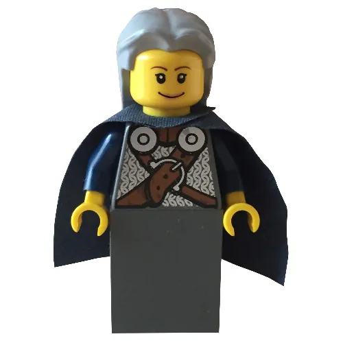 Viking Blue Chess Queen - Portions may be Glued