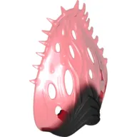 Large Figure Creature Cocoon Petal with Black Base Pattern