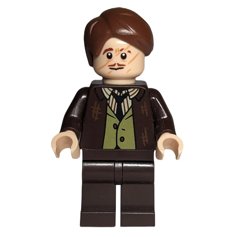 Remus Lupin, Dark Brown Torn Suit (Plain Legs)