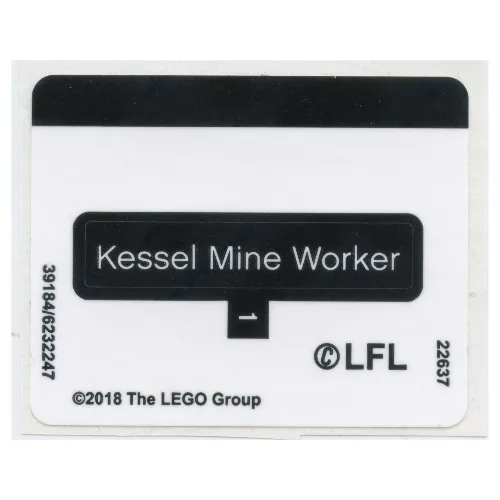 Sticker Sheet for Set 40299-1