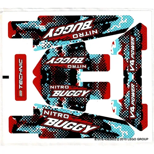 Sticker Sheet for Set 8048-1