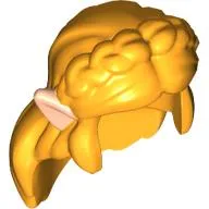 Hair, Long with Braid on Front, Light Nougat Ears pattern