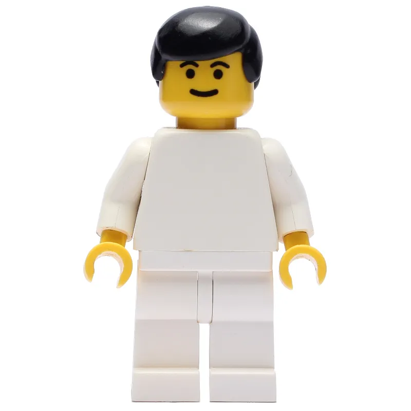 Soccer Player White Torso, White Legs