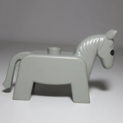Duplo Animal Horse / Pony, Eyes Solid Black