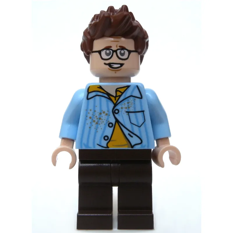 Louis Tully in Bright Light Blue Shirt