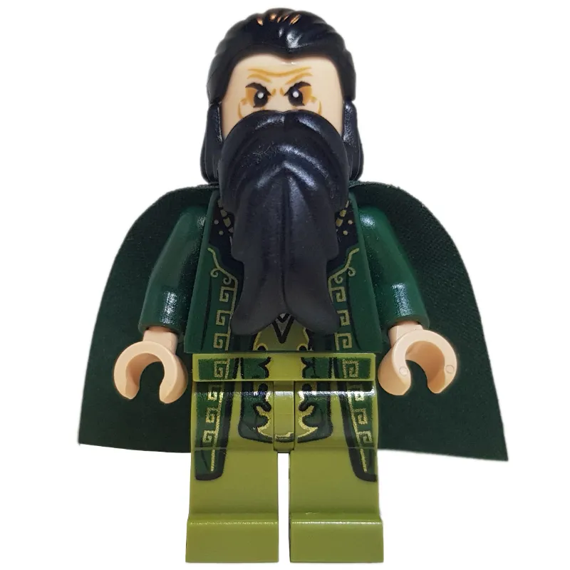 The Mandarin with Dark Green Cape