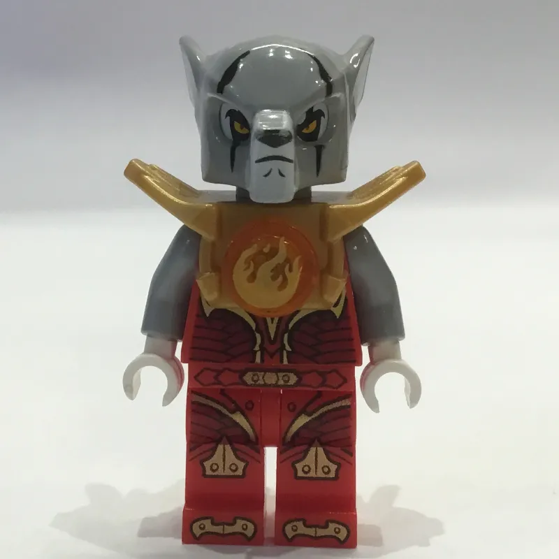 Worriz with Shoulder Armor with Fire Chi