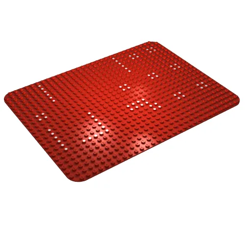 Baseplate 24 x 32 with Rounded Corners and Dots Print [358]