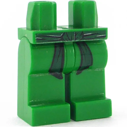 Hips and Green Legs with Dark Green Sash Print (Lloyd)