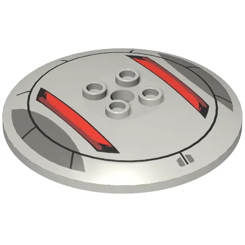 Dish 6 x 6 Inverted (Radar) with Sith Infiltrator Print
