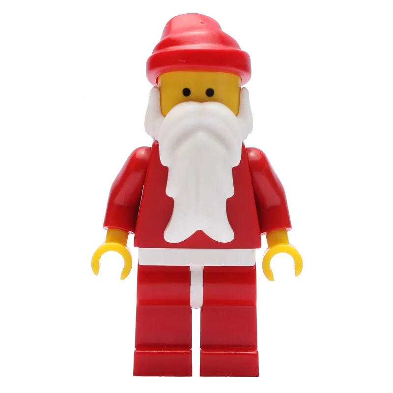 Santa, Plain Red with White Hips