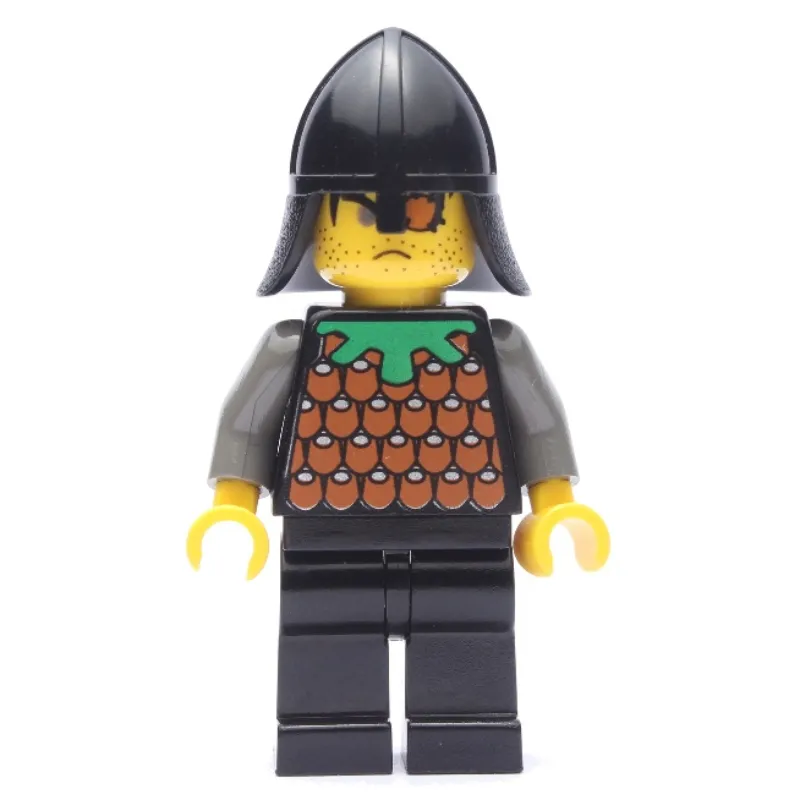 Knight (Knights Kingdom I) - Bull Robber, Black Neck-Protector