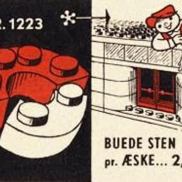 2 x 2 & 2 x 4 Curved Bricks