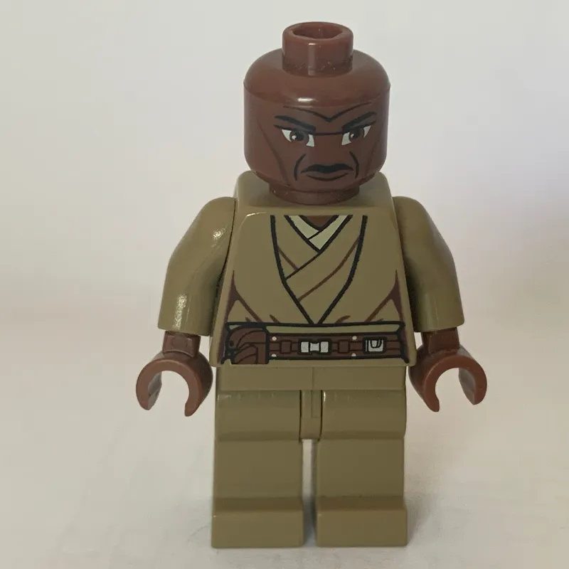 Mace Windu, Dark Tan Plain Legs (Clone Wars)