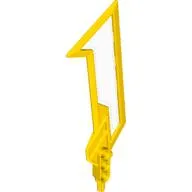 Large Figure Weapon Blade, with Trans Clear Center (Sky Guardian)