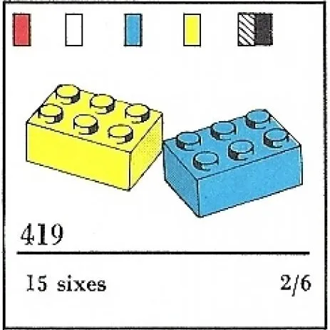 2 x 3 Bricks (The Building Toy)