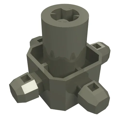 Znap Connector 3 x 3 - 4 way A (Axial)