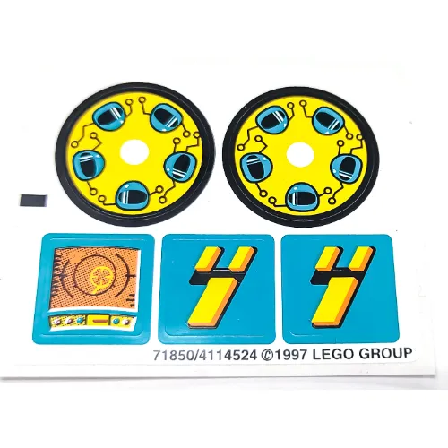 Sticker Sheet for Set 8257-1