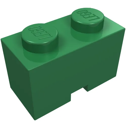 Brick Special 1 x 2 with Cable Holding Square Cutout