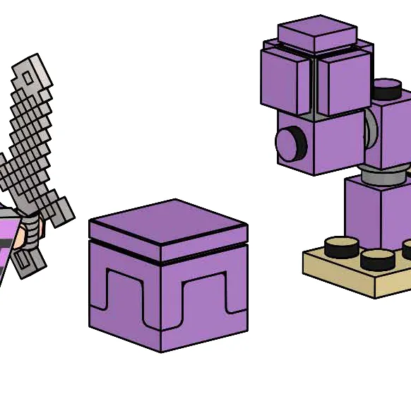 End Warrior and Shulker