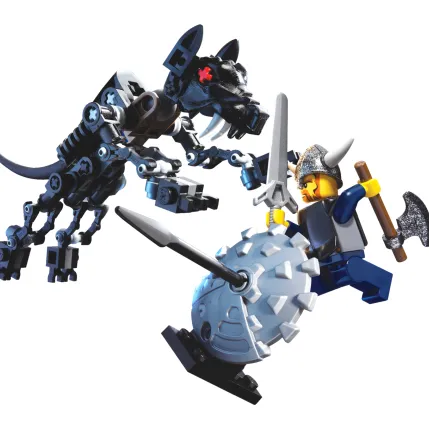 Viking Warrior challenges the Fenris Wolf