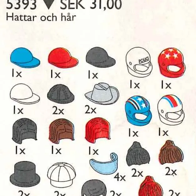 Headgear (Hats and Hair)
