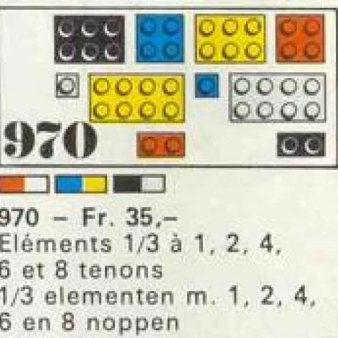 47 1/3 elements (plates)