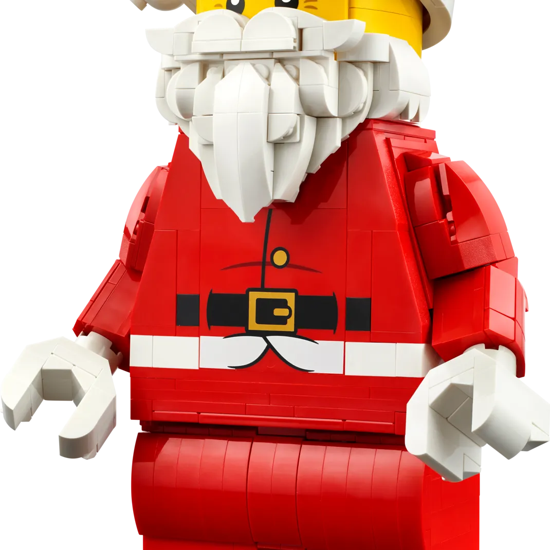 Up-Scaled Santa Minifigure