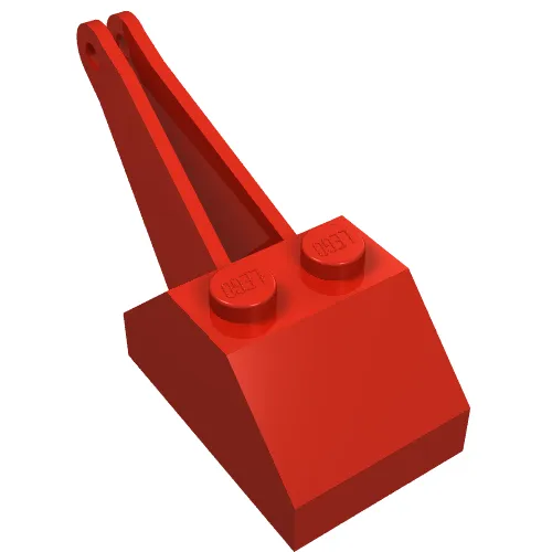 Slope Brick 45 2 x 3 x 1 & 1/3 Double Crane