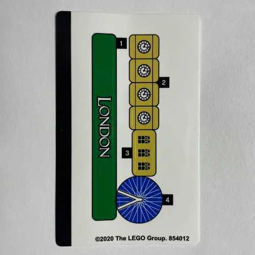Sticker Sheet for Set 854012-1