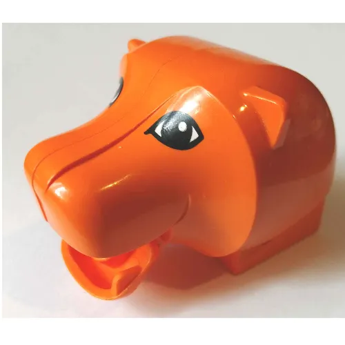 Duplo Animal Brick 2 x 2 Lion Head with Opening Mouth