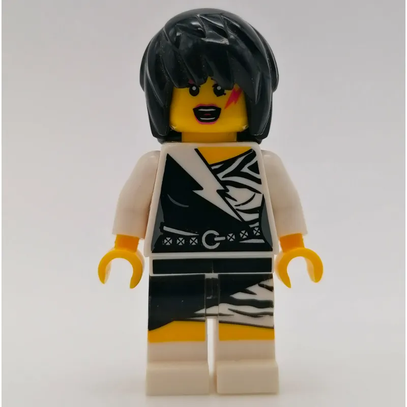 Rock Band - White Torso, White Legs, Black Hair