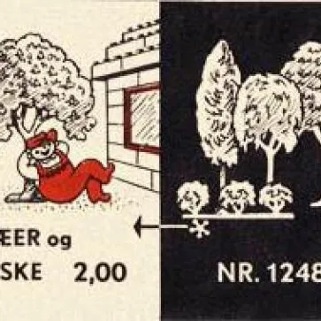 Painted Trees and Bushes