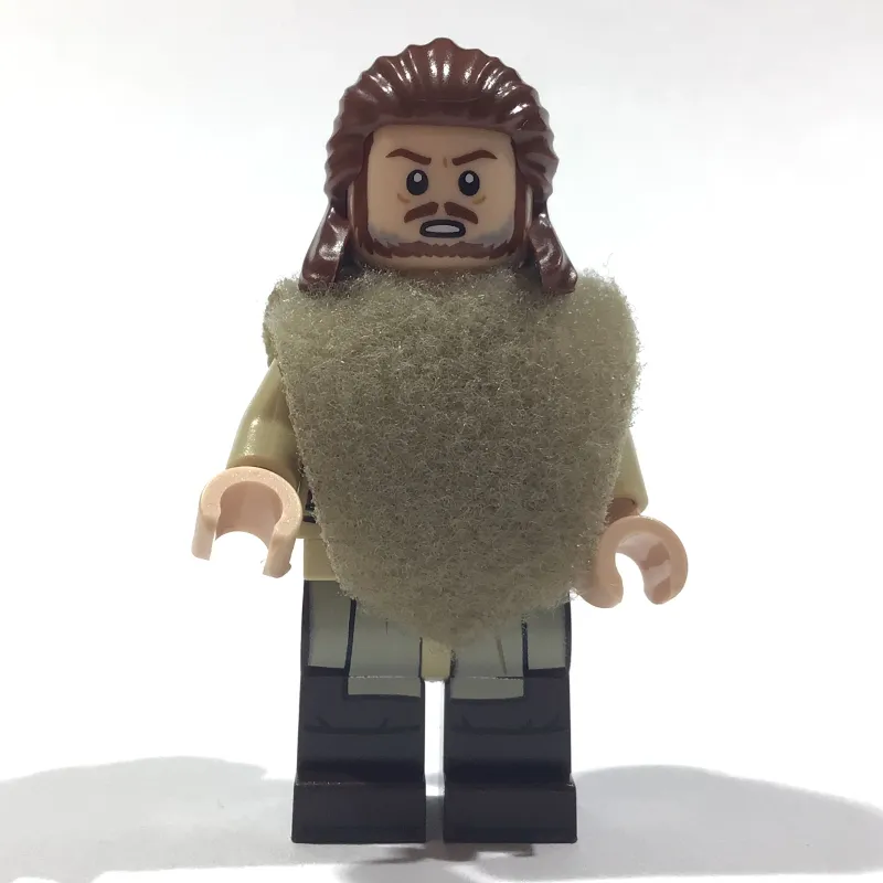 Qui-Gon Jinn, Poncho, Reddish Brown Beard