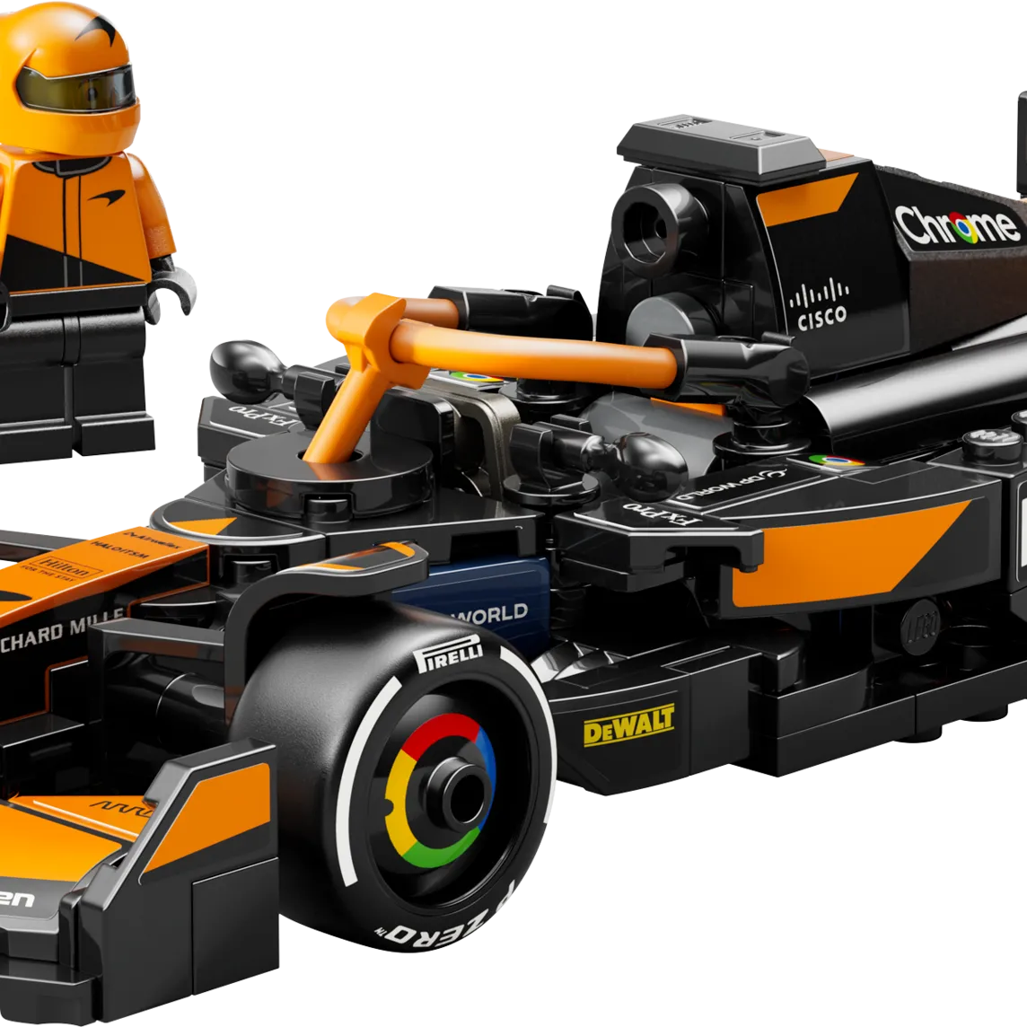 McLaren F1 Team MCL38 Race Car