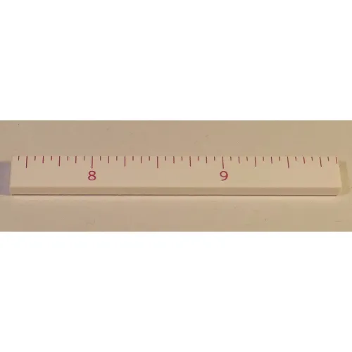 Tile 1 x 8 with Ruler INCH 8 - 9 Pattern