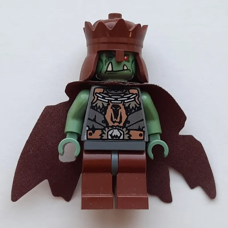 Troll King, Reddish Brown Crown