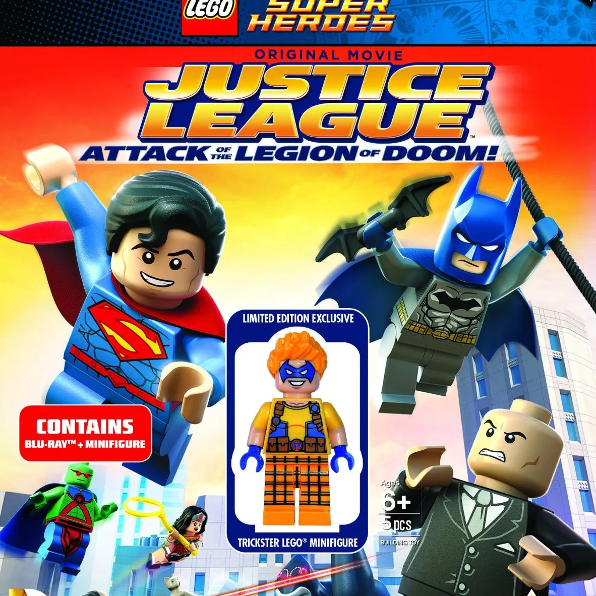 DC Comics Super Heroes: Justice League: Attack of the Legion of Doom! (Blu-ray + Digital)