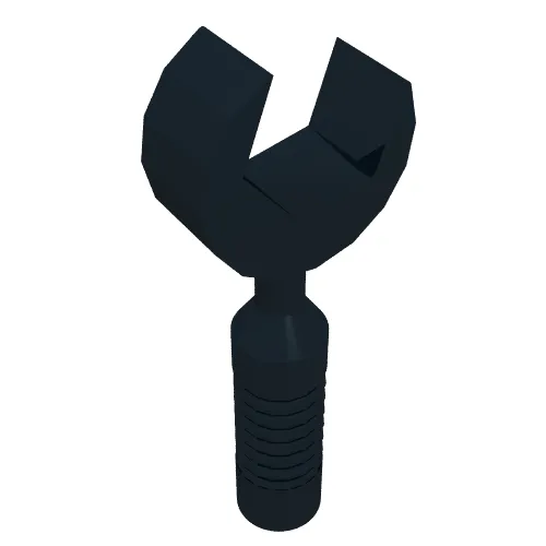 Tool Wrench / Spanner Open End [6-Rib Handle]