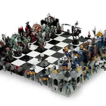 Fantasy Era Castle Giant Chess Set