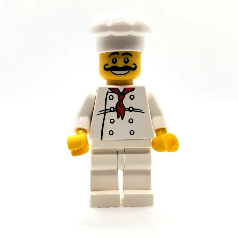 Chef, Red Neckerchief, White Legs, Moustache